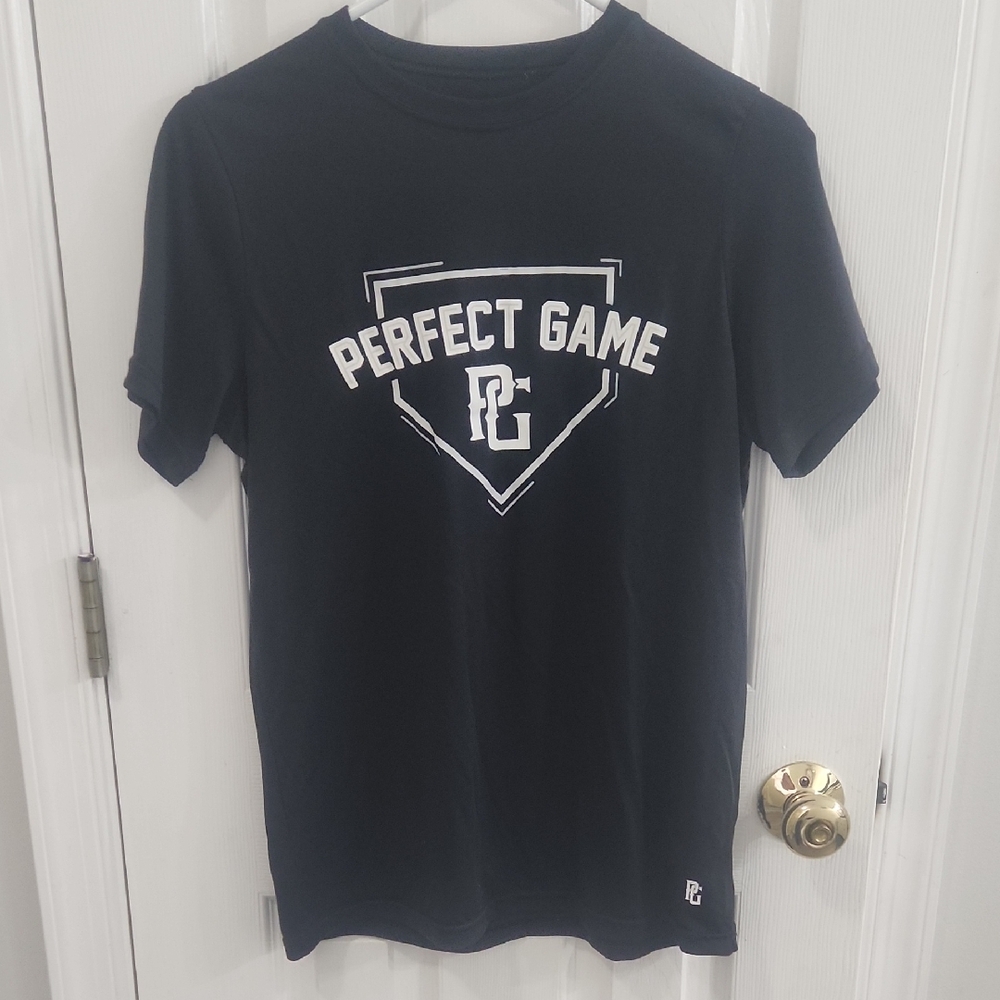 Boys Xl Perfect Game Black T-Shirt